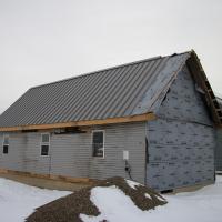 Moser Buggy Shop Roof repair Jan 2022